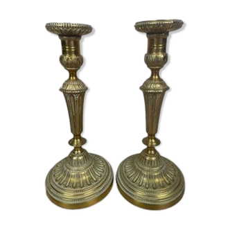 Antique Bronze Candlestick