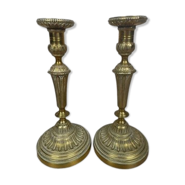 Antique Bronze Candlestick
