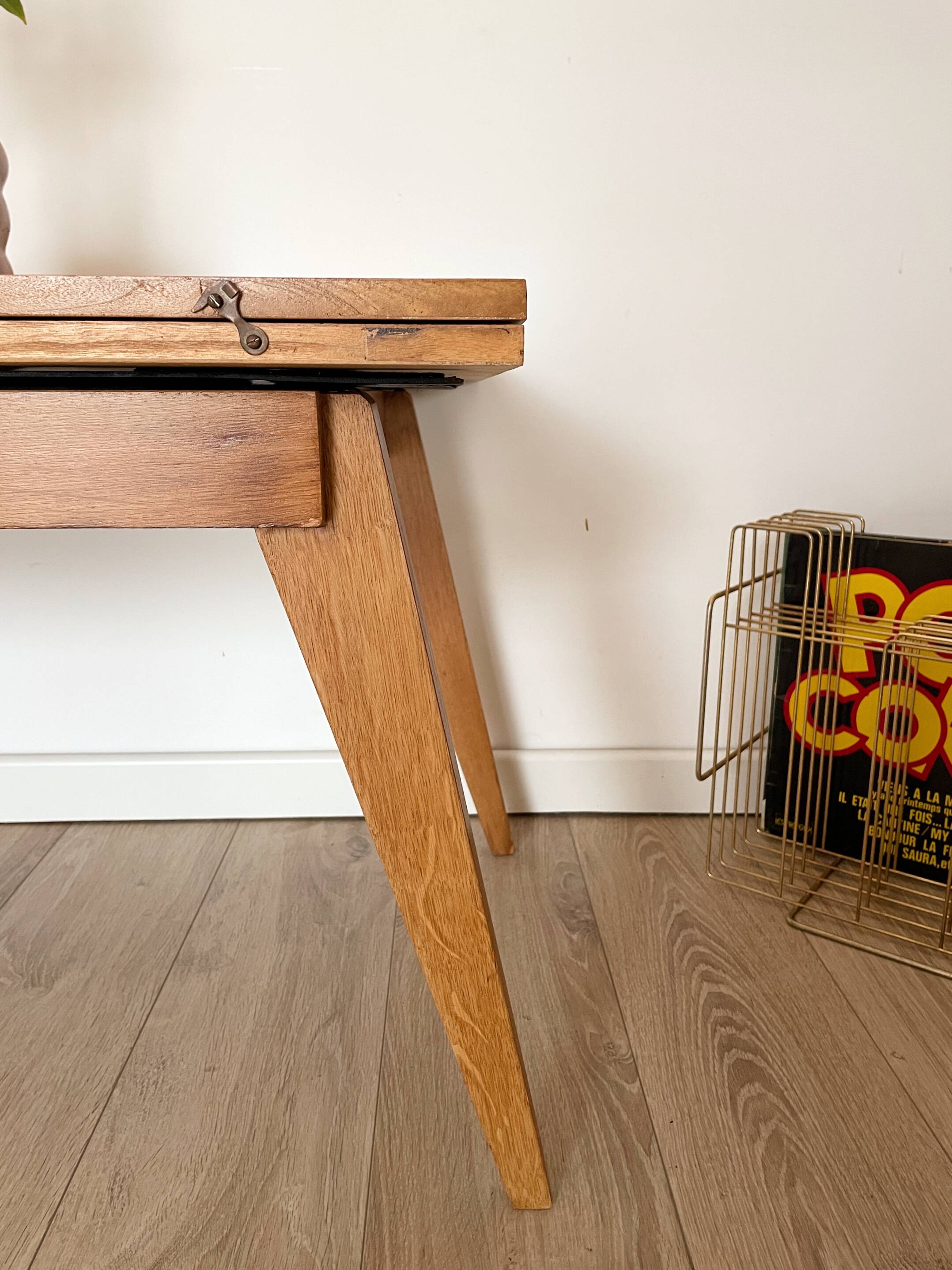 Coffee table with "Magic Revelation" system by Albert Ducrot - 1953