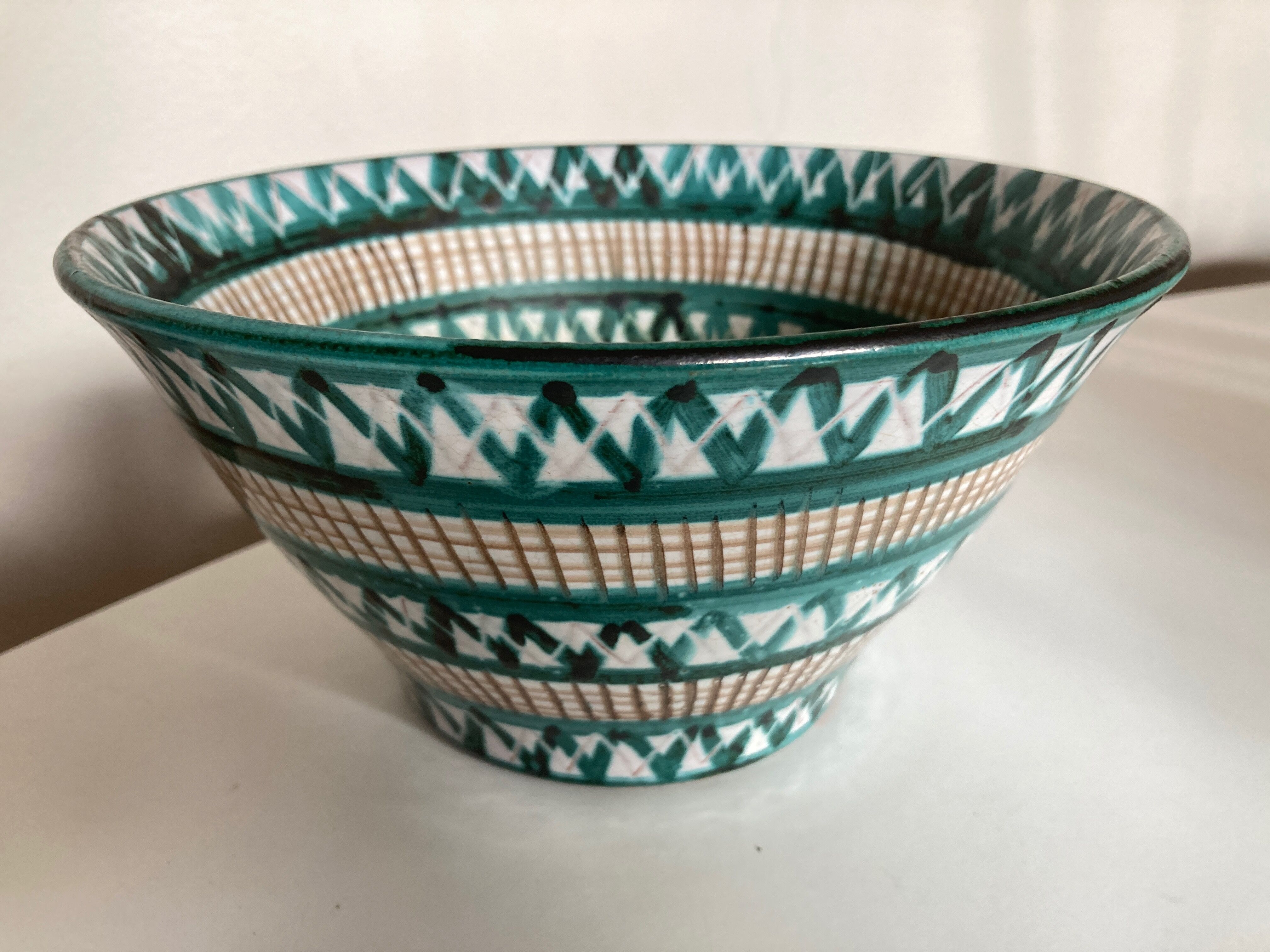 Salad bowl by Robert Picault Vallauris 1960
