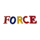 Lettres a accrocher  f o r c e