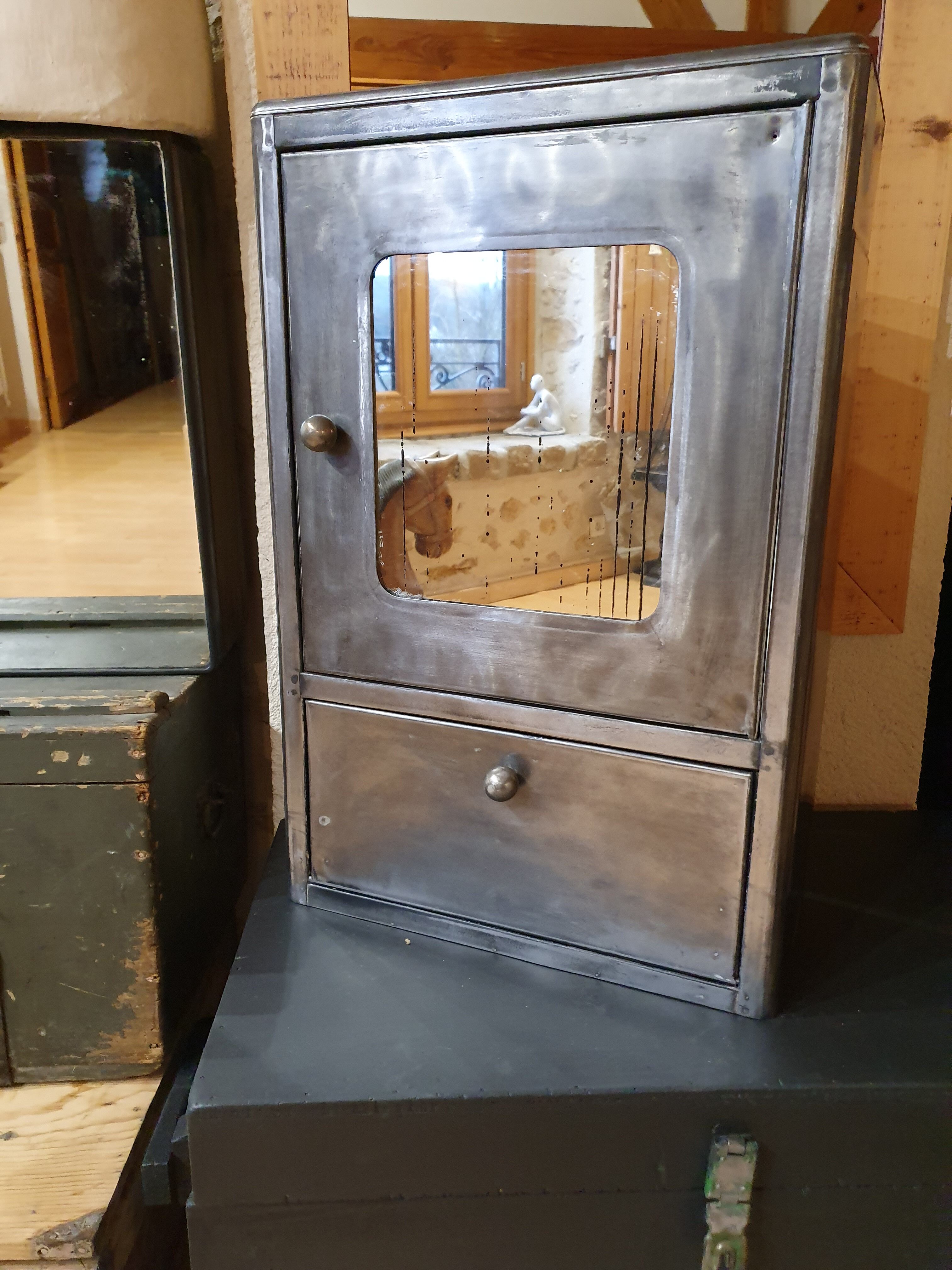 Vintage toilet cabinet