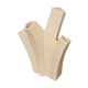Vase solifore in biscuit