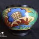 Large Gouda Vase, Art Deco geometric patterns, 1920s