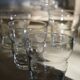 Ensemble de 12 verres à eau gobelets anciens soufflés bouche