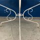 Vintage wrought iron garden table