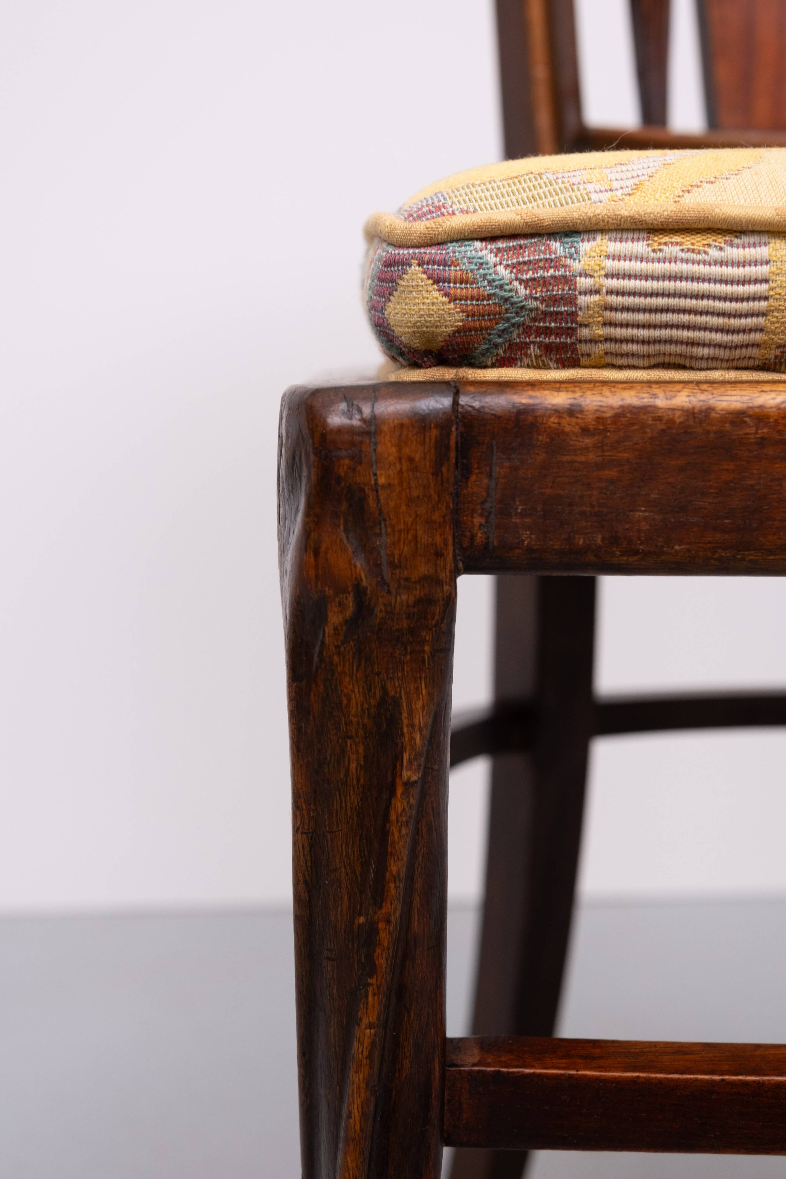 Art Nouveau side chair Louis Majorelle anno 1900