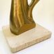 Brass Intertwined Male & Female Statue, 1970s