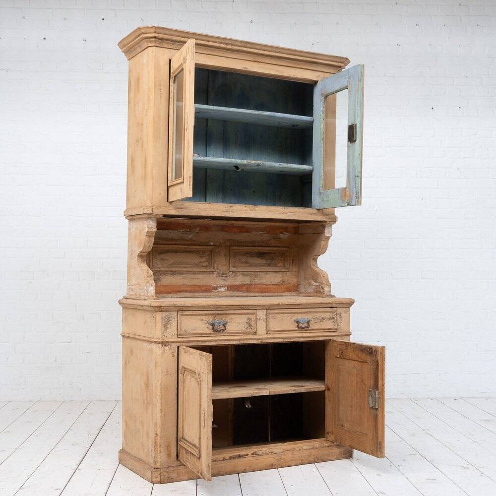 Antique French Two-Part Buffet, 1880