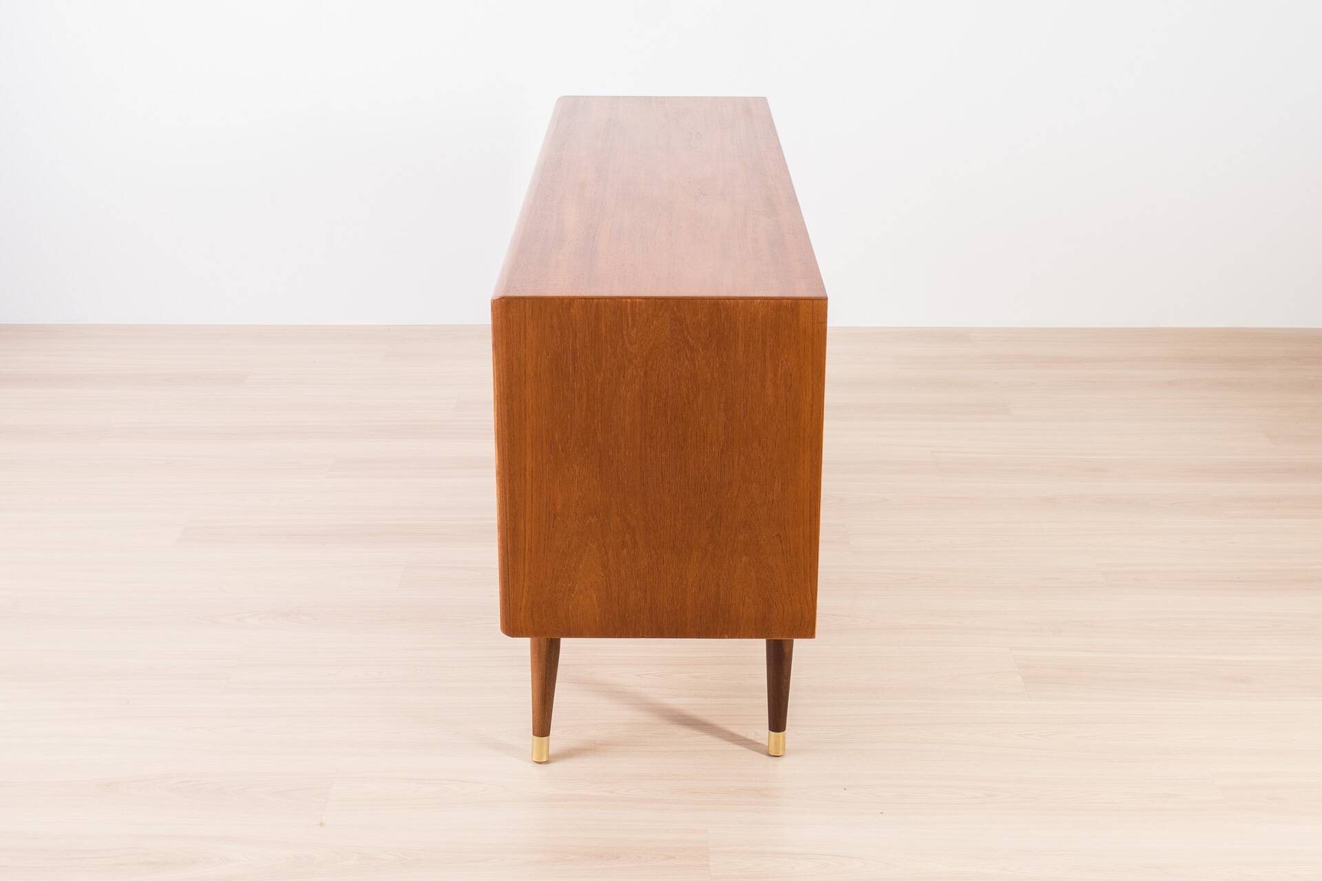 Enfilade Sven Andersen en teck, design scandinave, milieu du siècle moderne, 1