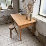 Oak veneer desk 1950