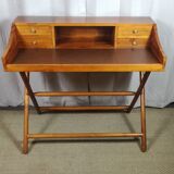 Bureau en teck style colonial