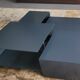 Table basse living divani b2 metal gris