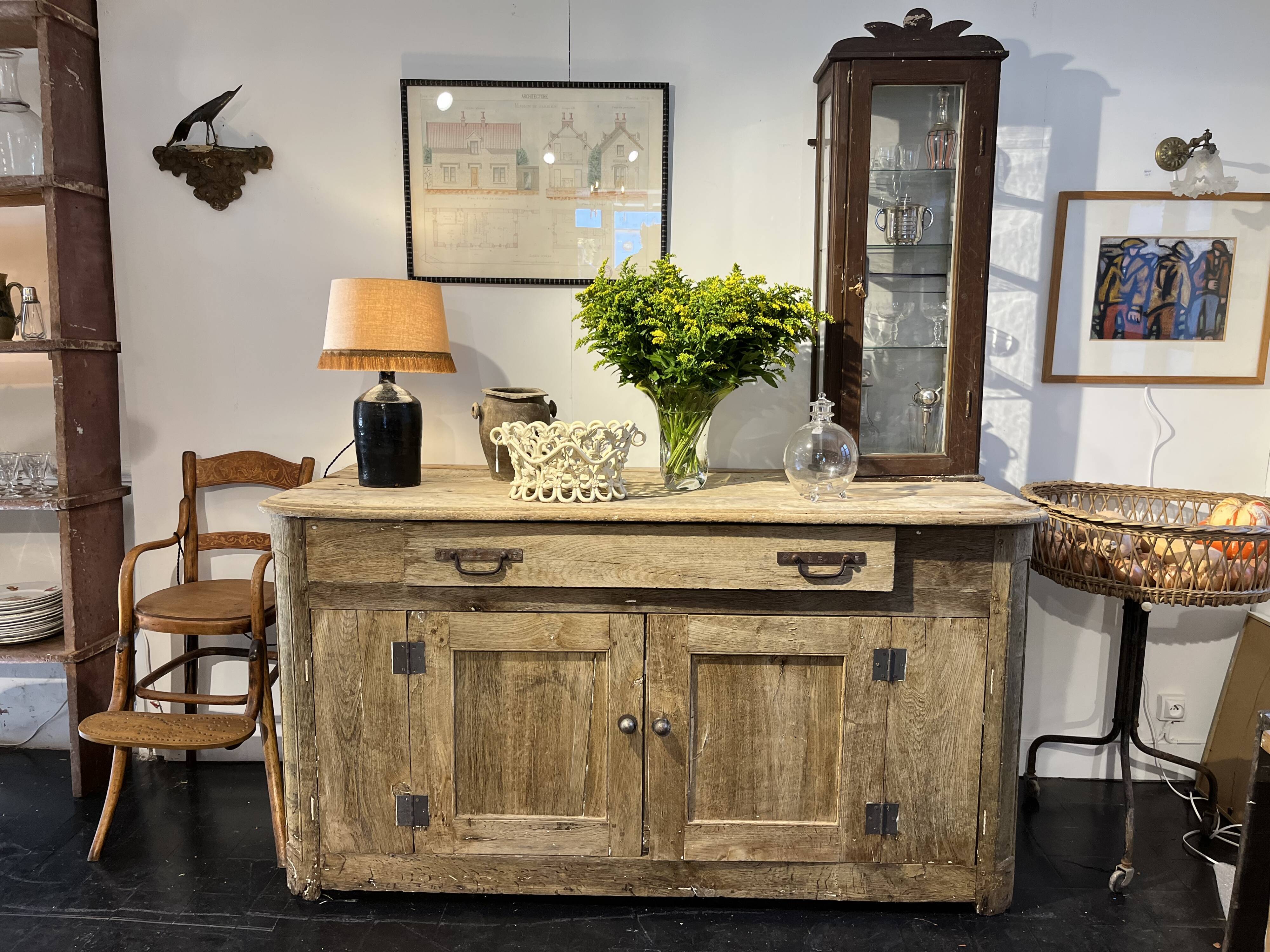 Oak sideboard