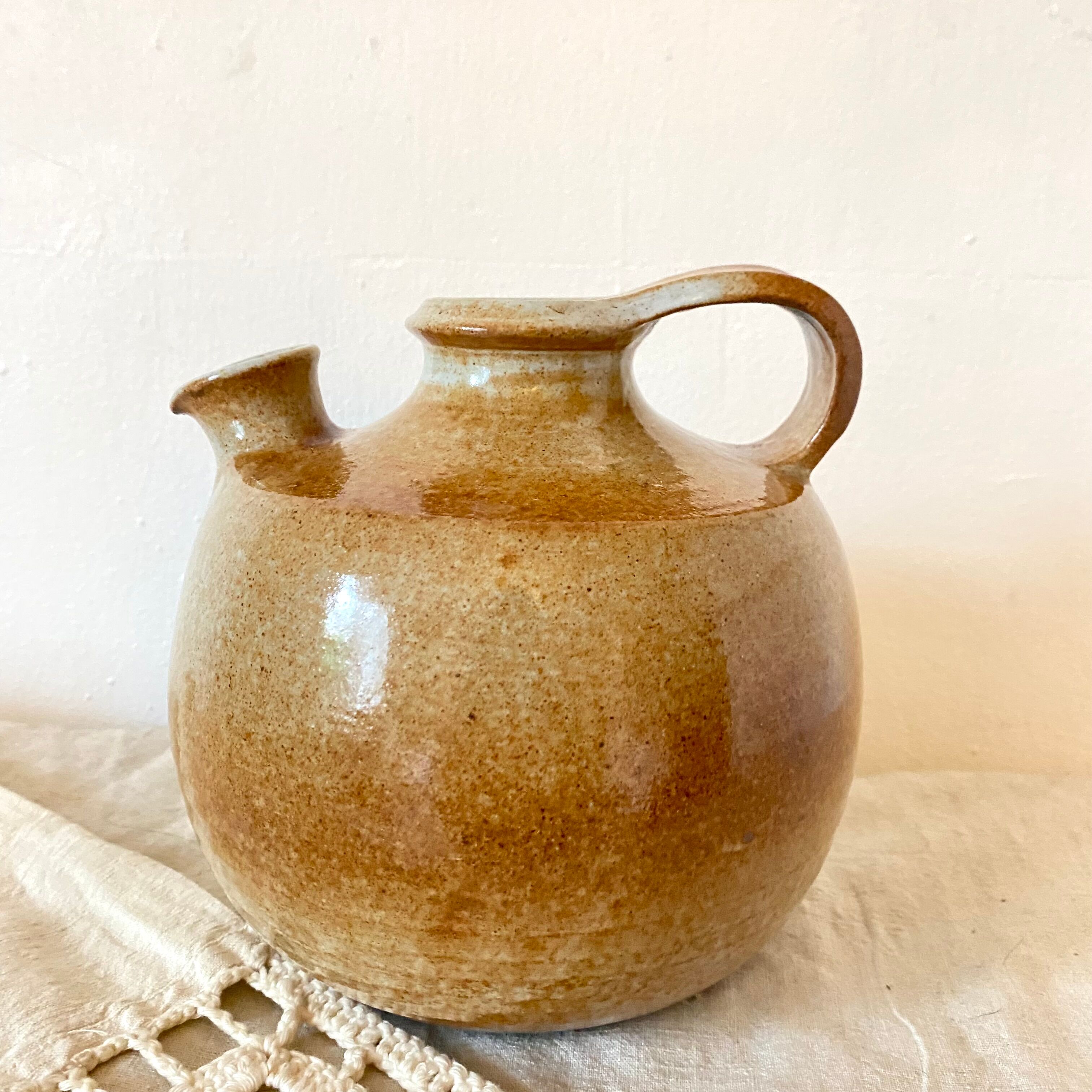 Stoneware jug