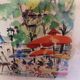 Watercolor by Maurice Legendre