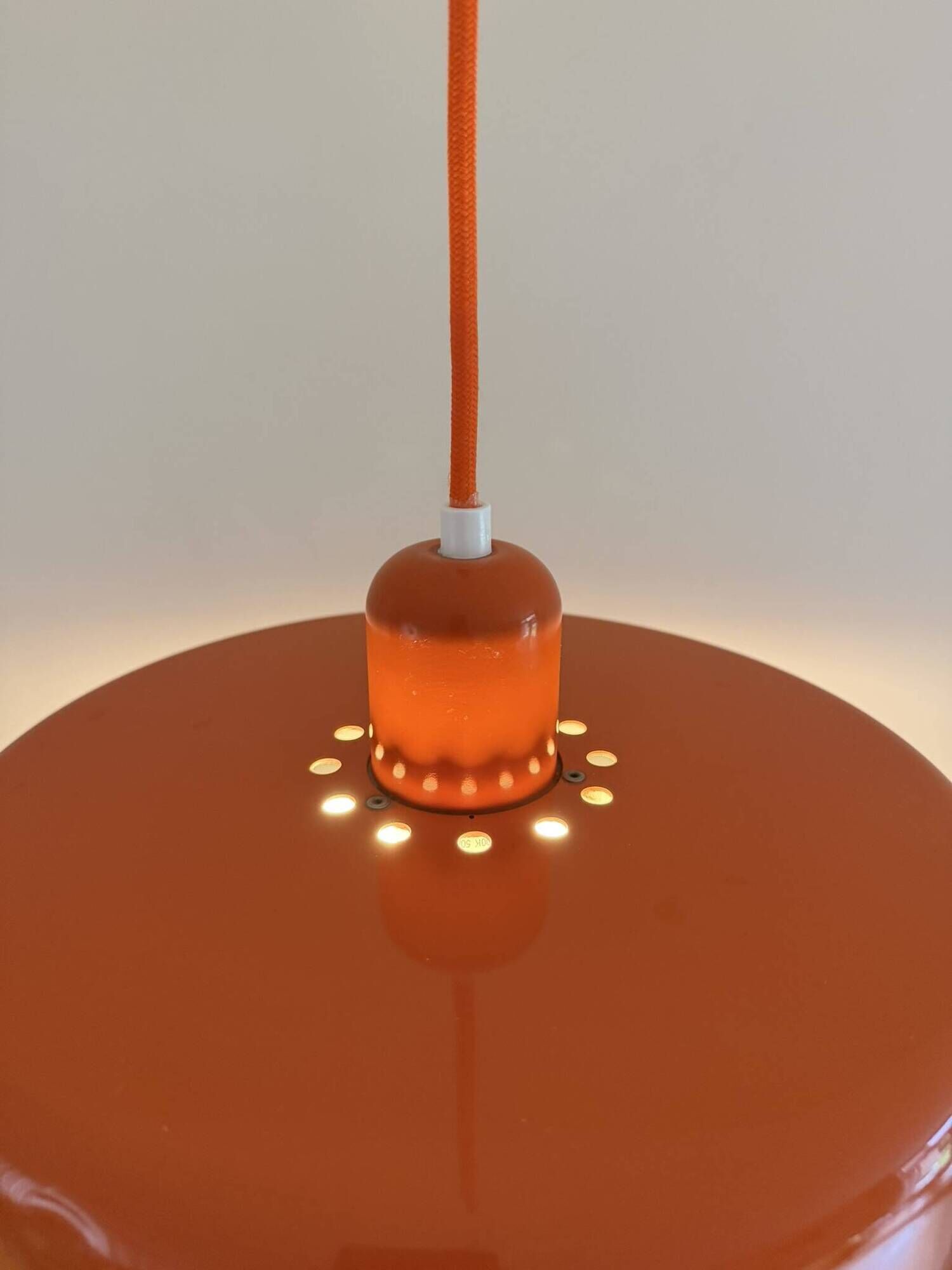 Vintage Vitrika Gogo - Dan Heerso - 1970s space age lamp - Danish design lamp