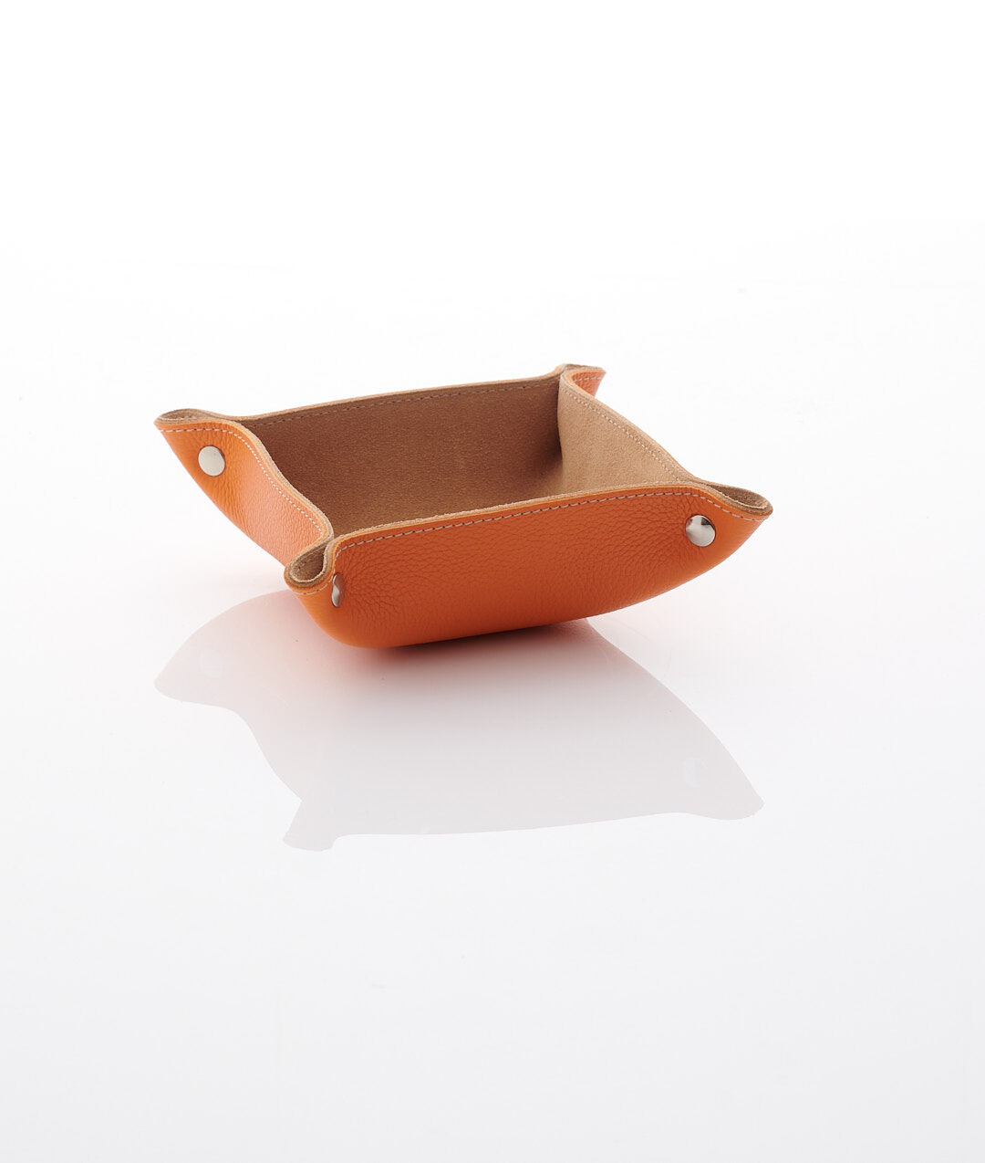 Orange pouch tray