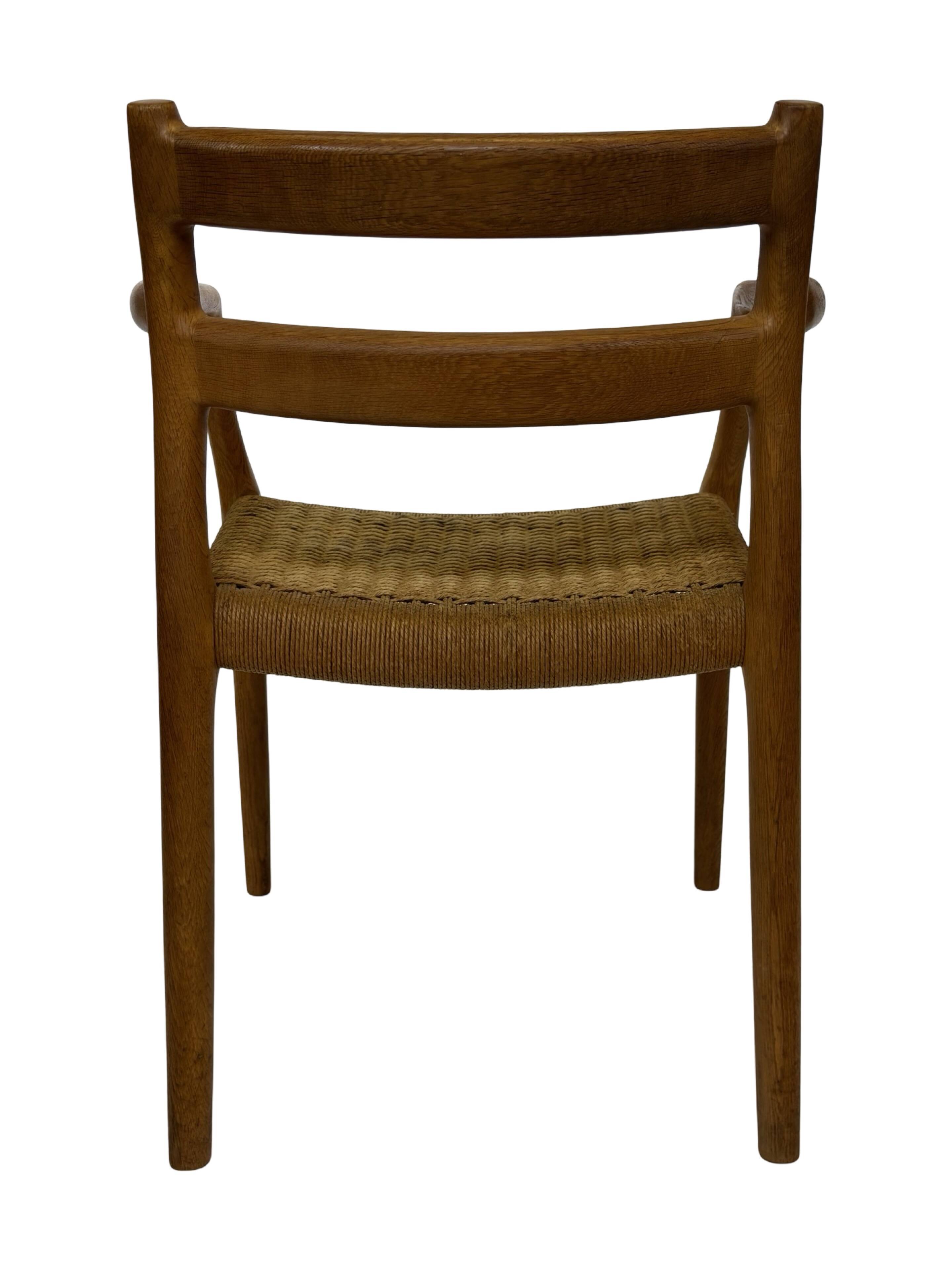 Vintage Niels Otto Moller Armchair Model 67 in Oak Danish Design