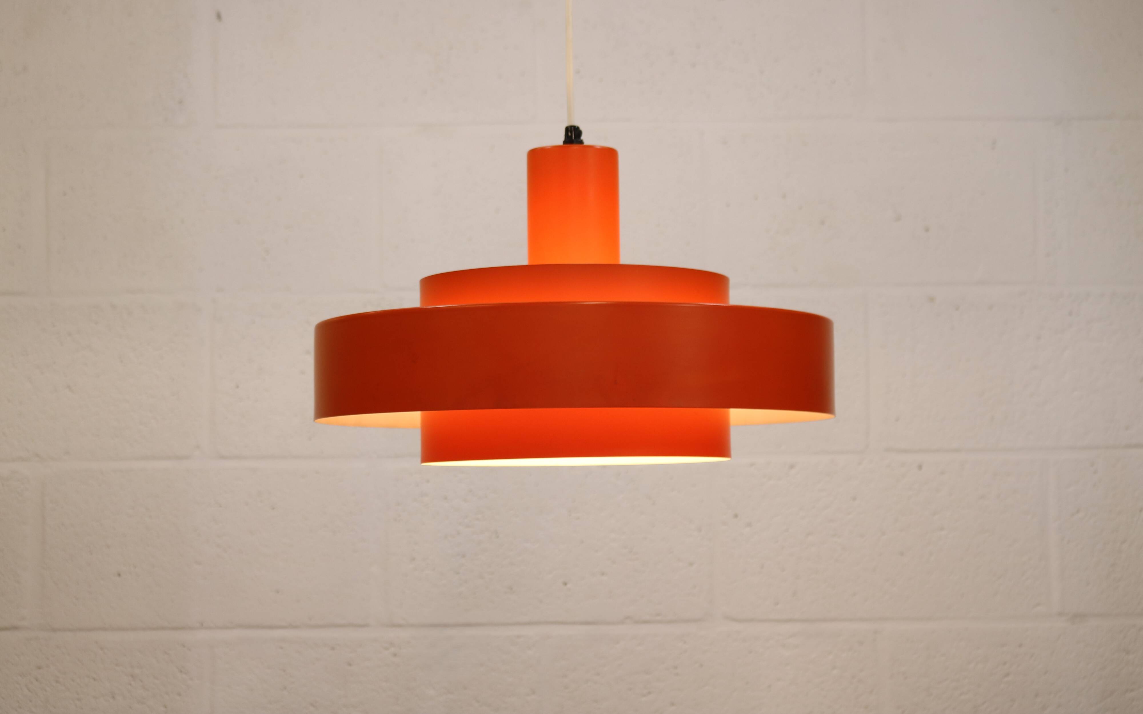 Mid-century modern hanging lamp by Jo Hammerborg - Fog & Morup - model Equ