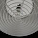 Suspension des années 50 en finition dorée / laiton, design danois moderne, années 1960 / 1970