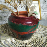 Vase boule artisanal