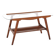 Coffee Table with Glass and Magazine Holder - mid century dutch design