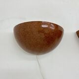 Lot de 2 appliques en céramique, années 1970