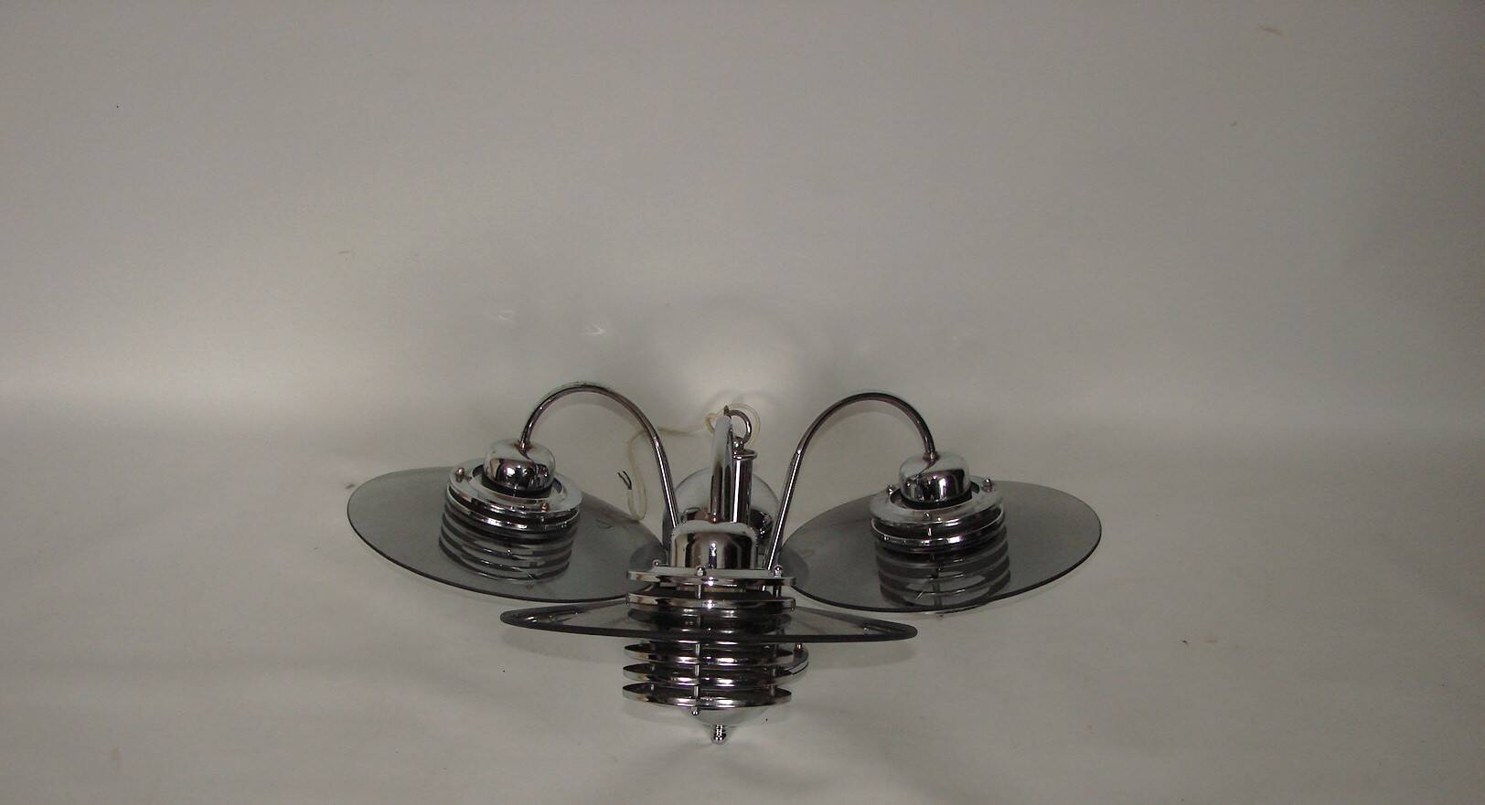 Lustre en chrome, Belid Suède 1990