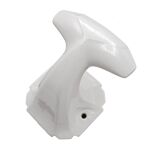 Porcelain coat hook