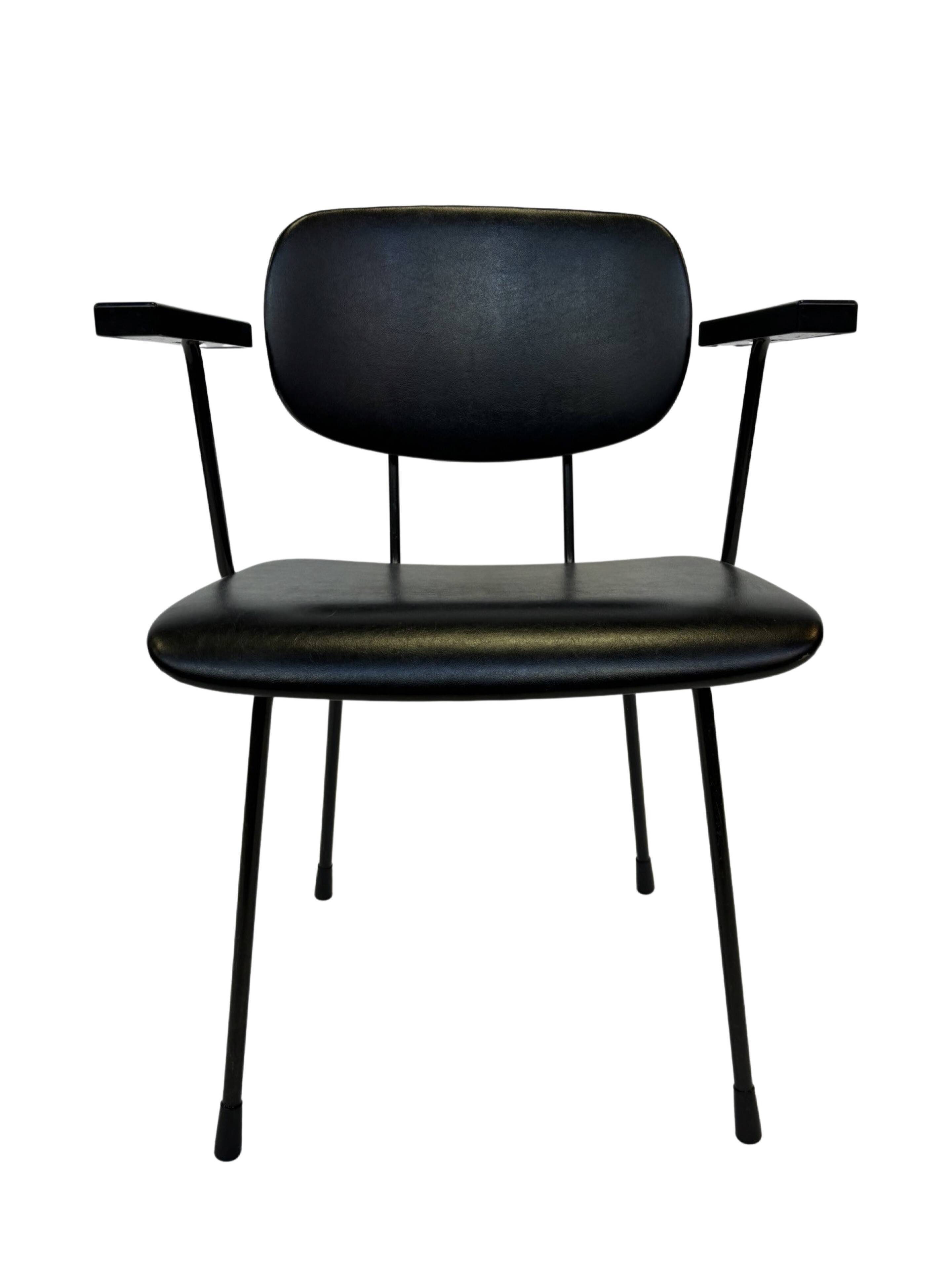 Vintage Gispen model 216 chair Wim Rietveld Design