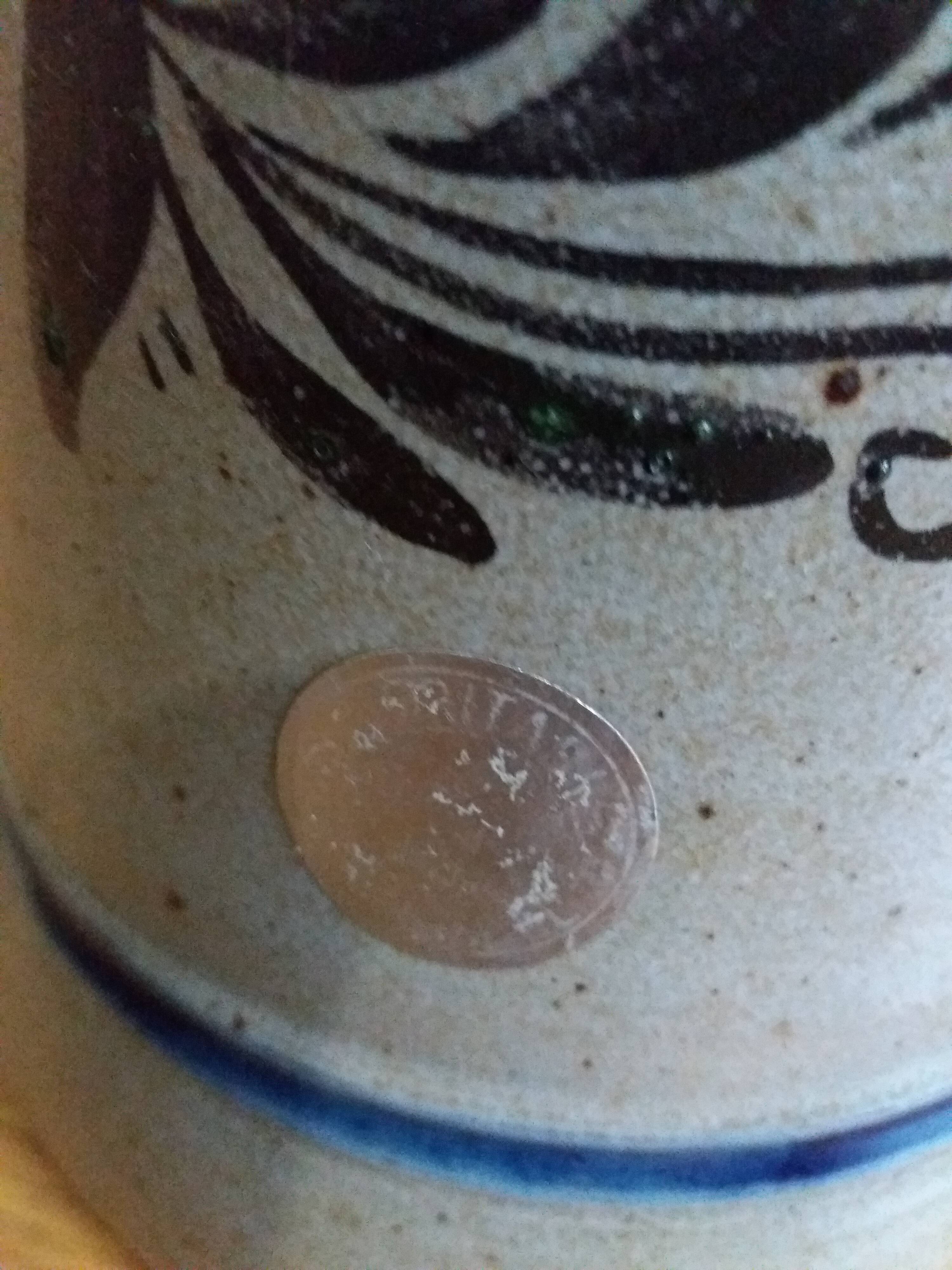 Stoneware jug from Alsace