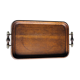 Old wooden tray