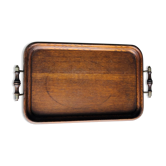 Old wooden tray
