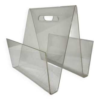 Vintage 70s newspaper rack