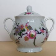 Bernardaud coffee service Limoges birds flowers