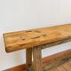 Wooden bench