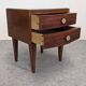 Pair of bedside tables, 50s-60s