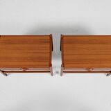 Midcentury Danish pair of night stands in teak 1960s
