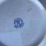 Set of 6 old Maestricht soup plates