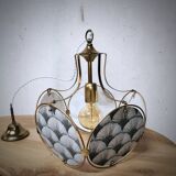 Suspension 5 panels, golden structure