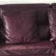 Leather corner sofa