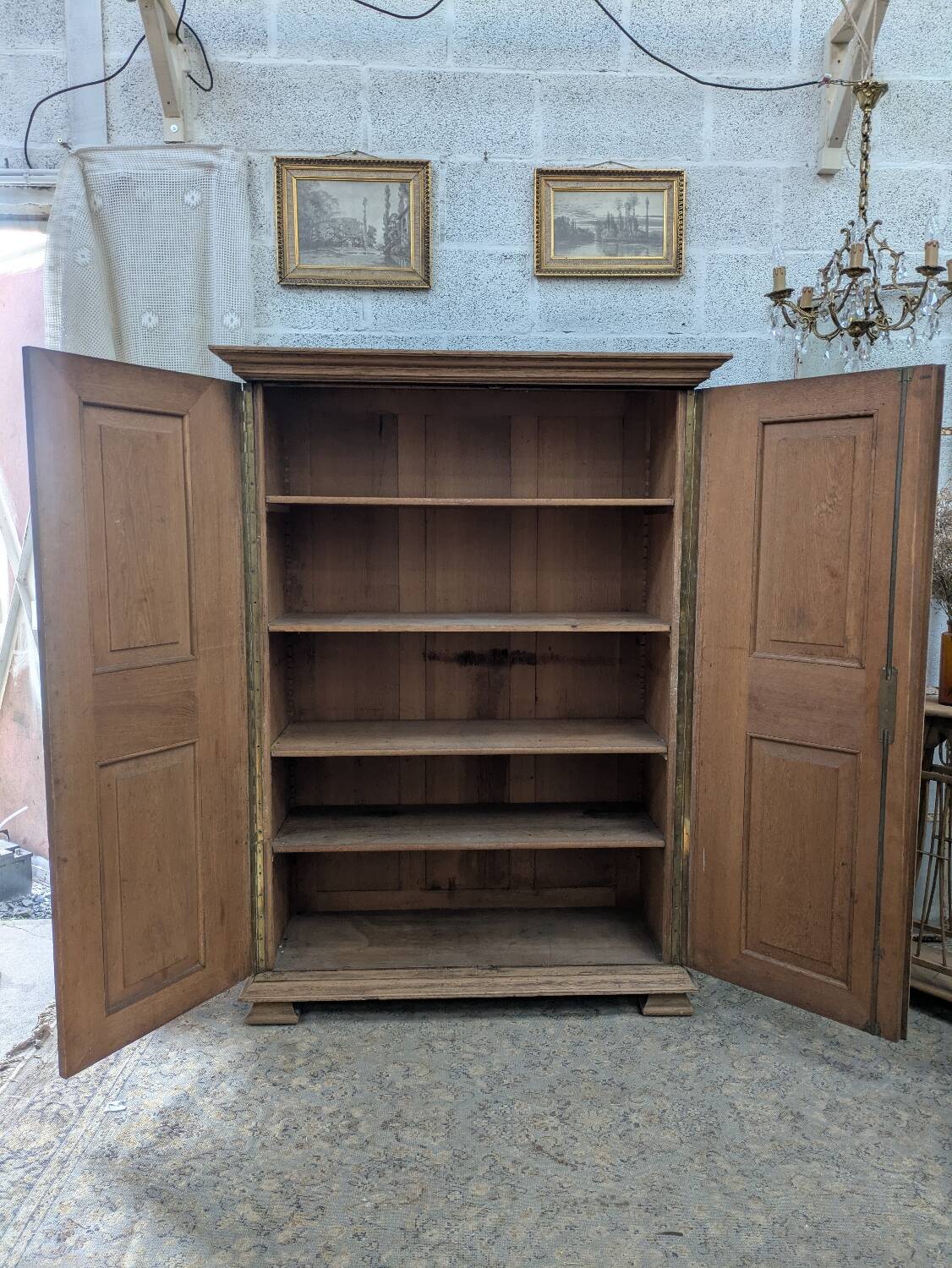 Small antique wardrobe