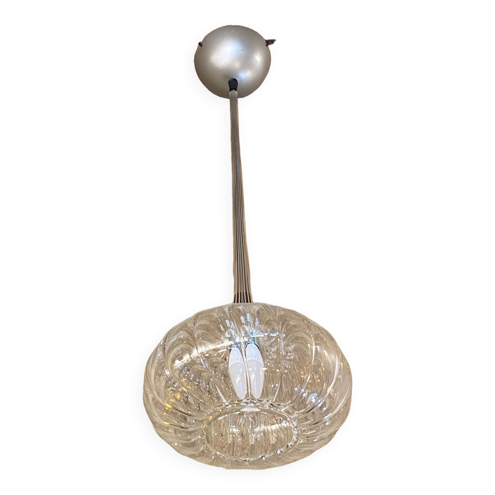 Suspension verre soufflé Melogranoblu
