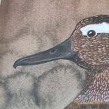 Original Large Size Signed Painting Frame and Hand Painted Duck