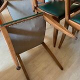 6 Art Deco style chairs