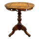 Table Guéridon en bois marqueté, XXe Siècle