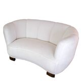 Banana sofa in wool from 1940s