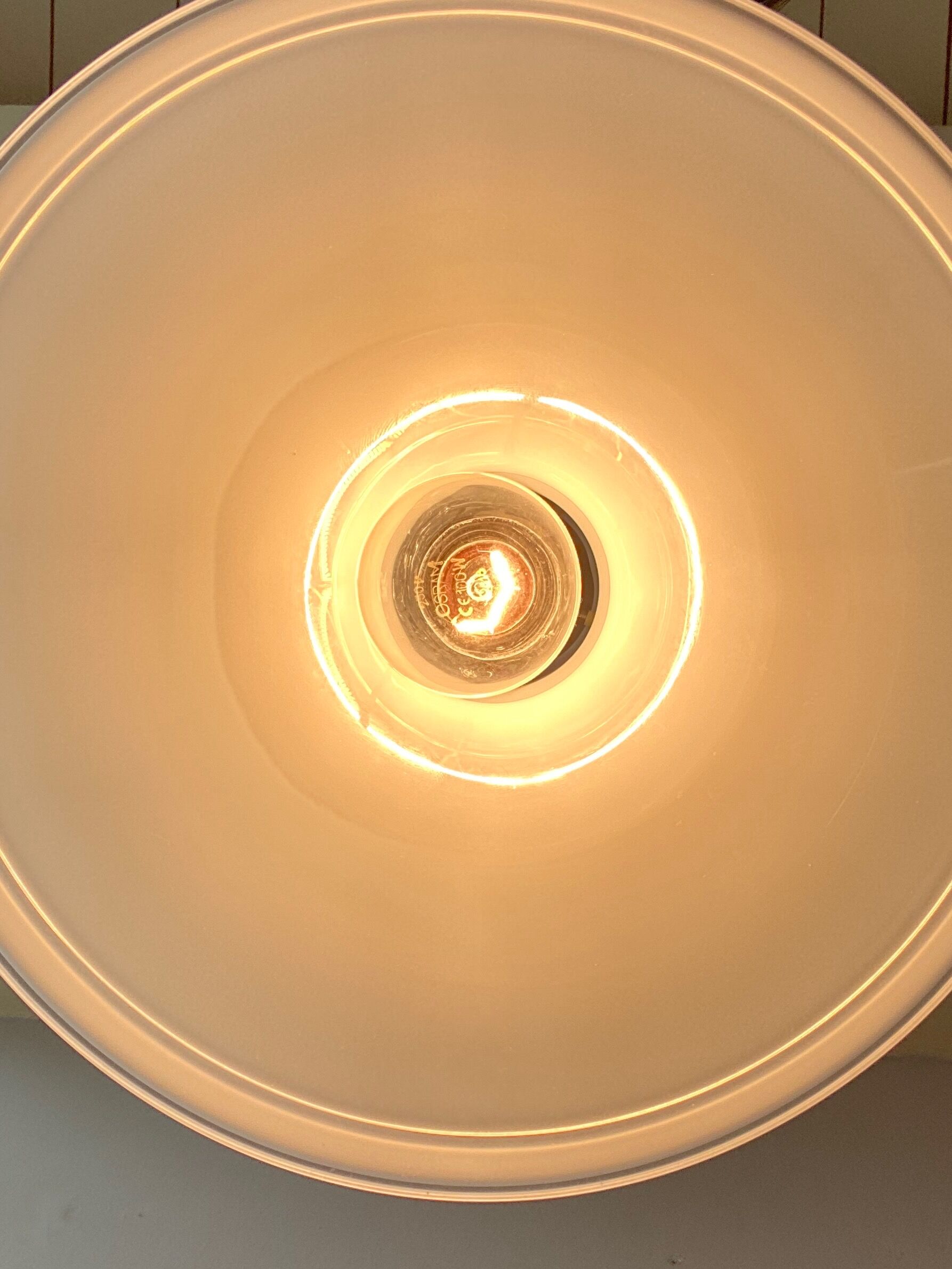 Sidse Werner small Apotheker Pendant Lamp by Holmegaard, Denmark, 1980s