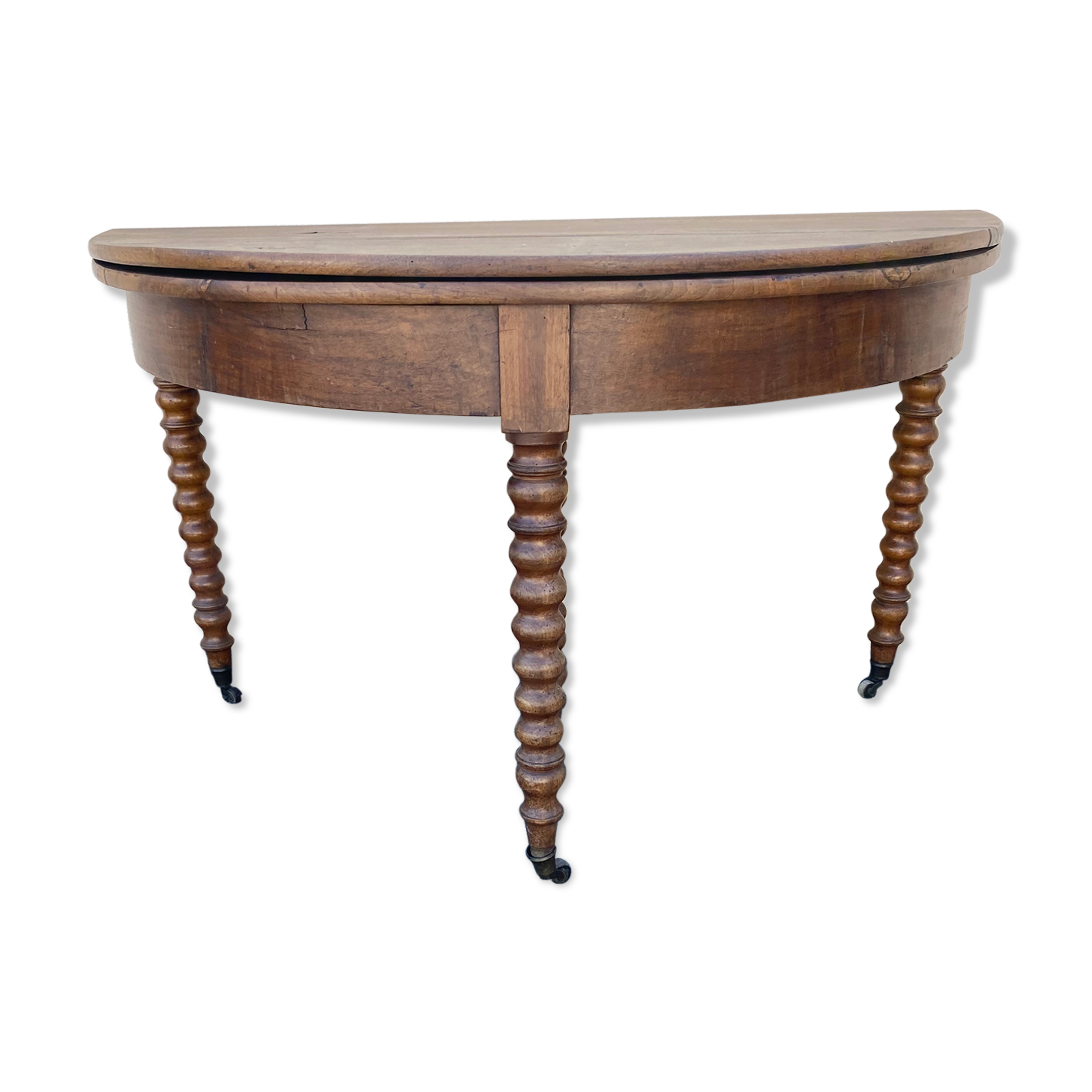 Half moon table Louis Philippe